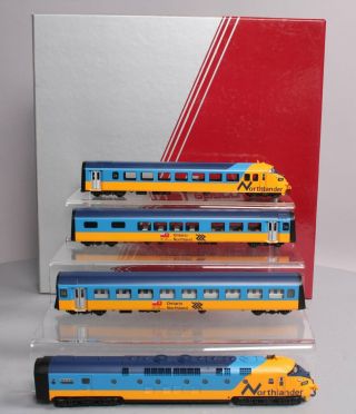 Lemaco Ho Scale Brass Ontario Northland Rail Services 1982 " Northlander " Set Ln