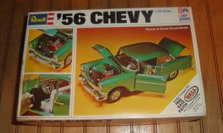 Vintage 1973 Issue Revell 1956 Chevy 1/25 Model H - 1373 100 Complete / Unstarted