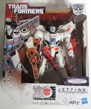 D346.  Transformers Generations Jetfire Leader Class Figure From Hasbro (2014)