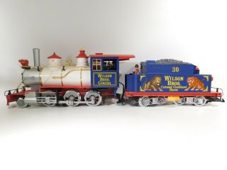 Lgb G Scale Wilson Brothers Circus Locomotive & Tender 22191 C 119