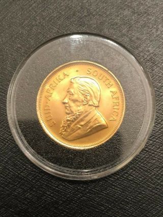 1985 Krugerrand,  South Africa,  1/4 Oz Fine Gold Coin Bu