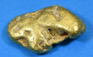 381 Alaskan Bc Natural Gold Nugget 5.  83 Grams