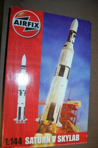 1/144 Airfix Apollo Saturn V Skylab Space Station Booster In Open Box