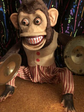 Vintage Musical Jolly Chimp Daishin Japan Not Like Monkey Shines Movie
