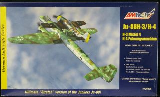 1/72 Amtech Models Junkers Ju - 88h - 3 With H - 4 Mistel