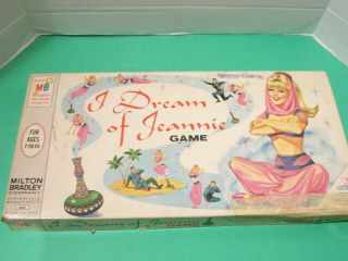 Vintage 1965 Milton Bradley I Dream Of Jeannie Board Game