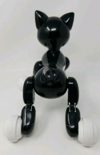 ZOOMER KITTY Interactive Cat Robot Black and White GREAT 3