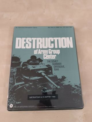 Spi Destruction Of Army Group Center - Soviet Summer Offensive 1944 (1973) Punched