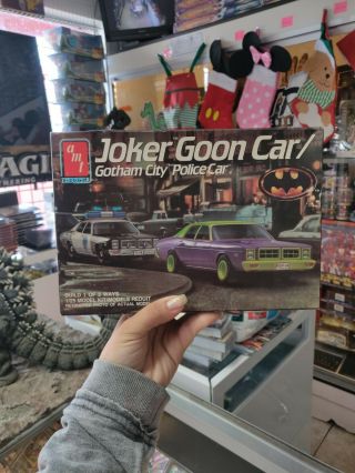 Joker Goon Car Gotham City Police Car Model Kit Amt 1989 Movie 1/25