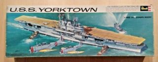 45 - 383 Revell 1/485 Scale Uss Yorktown (cv - 5) Plastic Model Kit