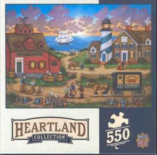 Bonnie White 550 Pc Heartland Jigsaw Puzzle The Day 