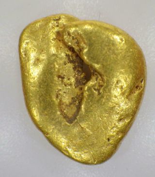 Gold Nugget Alaska Natural Placer 5.  534 Grams Napoleon Creek High Purity 92