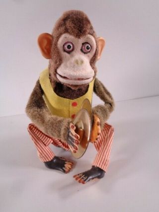 Toy Story 3 Vintage Jolly Chimp Clapping Musical Cymbal Monkey Battery Ck Japan