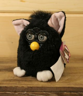 1998 Furby Tiger Electronics Special 70 - 800 Black & White With Tags,