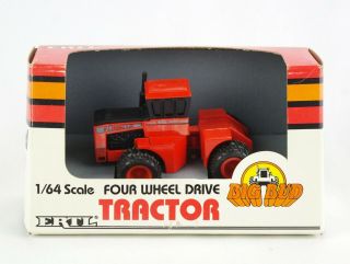 Ertl Big Bud 525/84 4wd Tractor Orange,  Vintage 1987,  4198 1:64 Scale