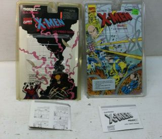 Tiger Electronics X - Men Lcd Video Game Card Backs Only No Game