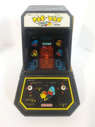 Vintage 1981 Midway Pac - Man Arcade Game Coleco 3in1 Htf