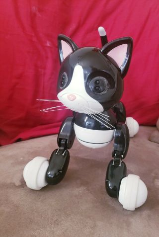 Zoomer Kitty Interactive Cat - Black Kids Toy,