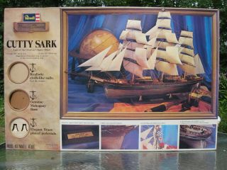 Vintage Revell 1/96 Cutty Sark Clipper Ship H - 393