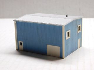 N Scale - Warehouse Storage Building Structure For Model Train Layout