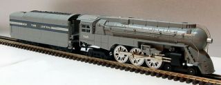 Mth 30 - 1113 - 0 York Central Dreyfuss Hudson Steam Engine & Tender Locomotive