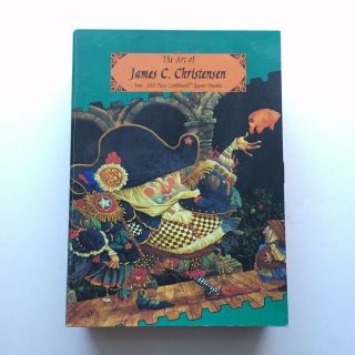 1994 Ceaco James C Christensen Cork Jigsaw Puzzle Collectors Vol 1 Incomplete