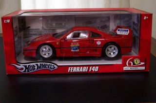 Hot Wheels 1/18 Scale Ferrari F40