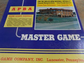 Apba Major League Baseball Master Game 1976 Season,  Extra