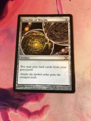 Crucible Of Worlds Tenth 10th Magic The Gathering Mtg Edition