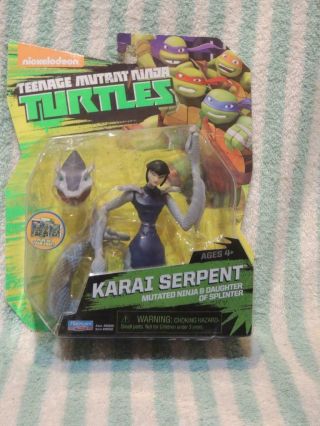 Moc 2014 Playmates Teenage Mutant Ninja Turtles Karai Serpent Action Figure Tmnt