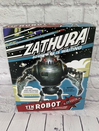 Zathura " Adventure Is Waiting " Tin Robot By Schylling -