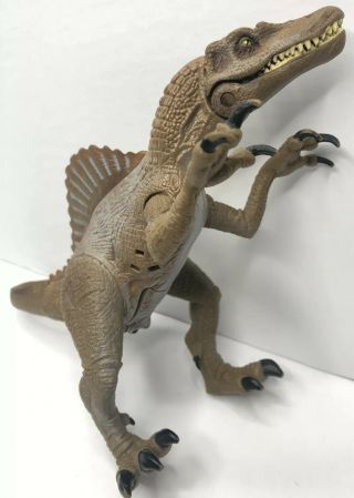 Vintage 2000 Jurassic Park 3 Electronic Spinosaurus Dinosaur Figure Toy 