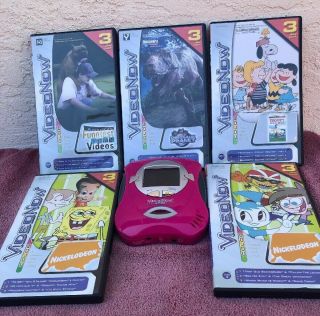 Videonow Color Personal Video Player Hasbro & 13 Discs &