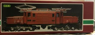 Lgb 2040 Rhb 6/6 Rhaetian Brown Crocodile Locomotive Engine G Scale Gauge W/box