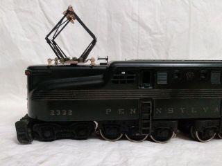 1947 - 49 LIONEL POST - WAR 2332 PENNSY GG - 1 in GREEN - - 2