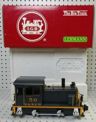 Vintage Lgb Lehmann G Scale 2 Rail D&rgw 0 - 4 - 0 Switcher Locomotive 50 -