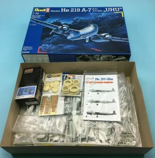 Revell 1:32 Heinkel He 219 A - 7 UHU Model Kit 04666 with Numerous Accessories 2
