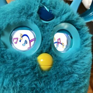 Hasbro Bluetooth Furby Connect 2016 Teal Blue Turquoise Bluetooth 3
