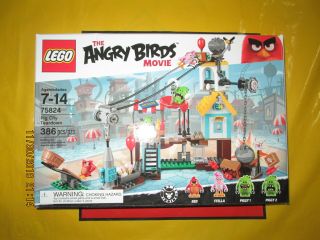 Lego The Angry Birds Movie 75824 Pig City Teardown - &