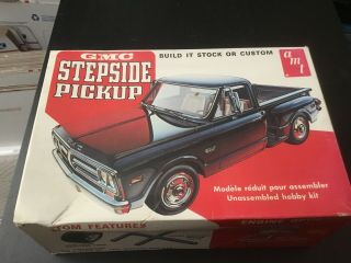 1972 Gmc Stepside Pickup Amt Model Kit
