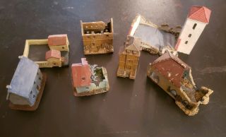 Flames Of War Team Yankee 15mm Terrain Ruined European Buildings Jr Miniatures
