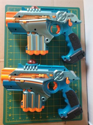 Nerf Phoenix Ltx Lazer Tag Gun Set Of 2 Blue