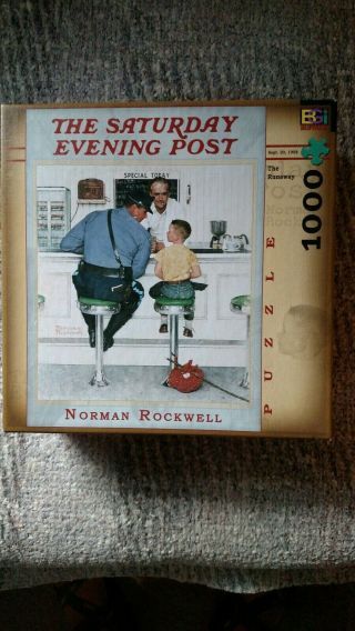 Saturday Evening Post Puzzle - " The Runaway "