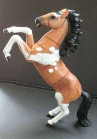 2003 Fame Master 4d Horse Stallion Puzzle Plastic Toy Figure