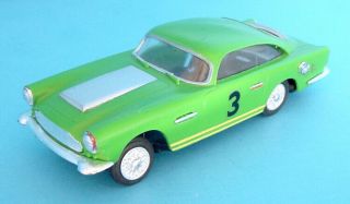 1960s Ideal Motorific Battery Op Aston Martin Db5 Green 3 James Bond 007