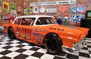 Custom Built 1:25 Scale 1957 Ford Short Track Stock Car With 429 C.  I.  V8.