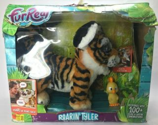 FurReal Roarin Tyler The Playful Tiger Electronic Interactive Pet Kids 2