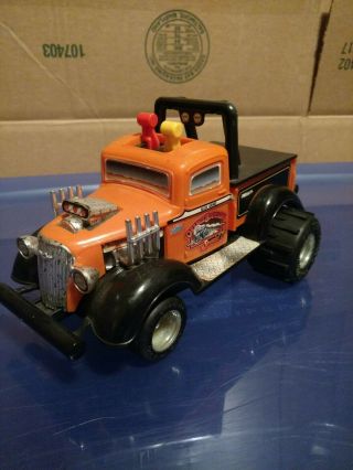Vintage Playskool SST 1984 Orange Blossom Special II Pull Toy Truck ' 37 Chevy 3