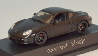 Schuco 1/43 Porsche Cayman S 2nd Gen.  “concept Black” 45073040
