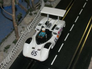 Vintage Chaparral 2e Slot Car 65 Cox Chassis With Resin Body 1/24 Scale